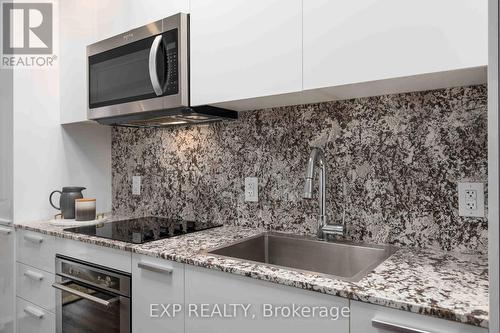 303 - 75 Canterbury Place, Toronto (Newtonbrook West), ON - Indoor Photo Showing Kitchen With Upgraded Kitchen