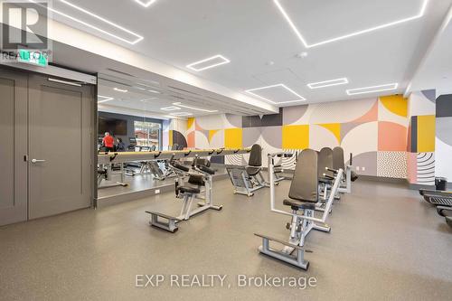 303 - 75 Canterbury Place, Toronto (Newtonbrook West), ON - Indoor Photo Showing Gym Room