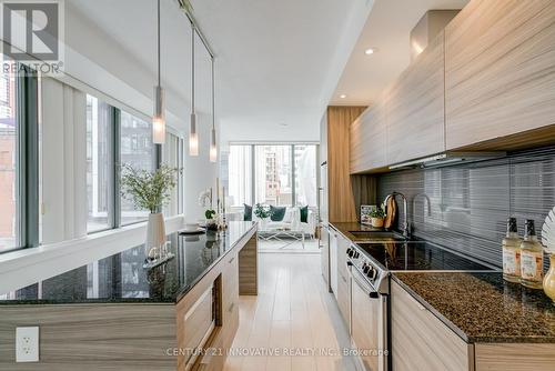 303 - 8 Charlotte Street, Toronto, ON - Indoor Photo Showing Kitchen With Upgraded Kitchen