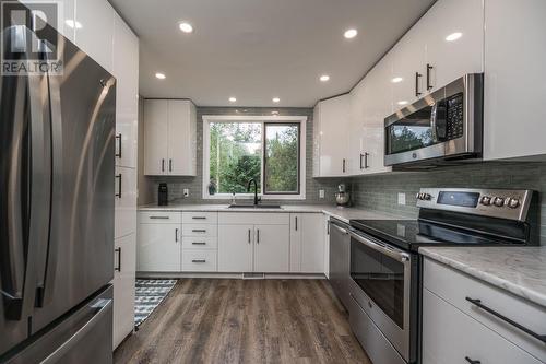 26455 N Ness Lake Road, Prince George, BC - Indoor Photo Showing Kitchen With Upgraded Kitchen