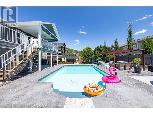 13023 Shoreline Drive, Lake Country, BC - Outdoor With In Ground Pool