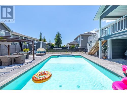 13023 Shoreline Drive, Lake Country, BC - Outdoor With In Ground Pool