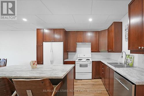 98 Bond Street E, Kawartha Lakes (Fenelon Falls), ON - Indoor Photo Showing Kitchen With Double Sink