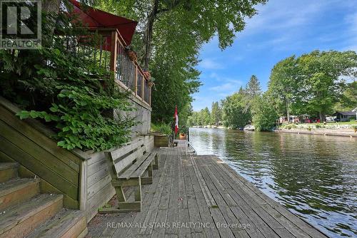 24 River Road, Kawartha Lakes, ON - Outdoor With Body Of Water With Deck Patio Veranda
