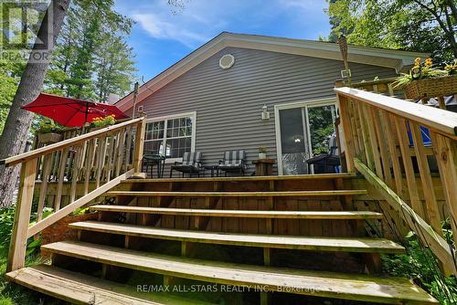 24 River Road, Kawartha Lakes, ON - Outdoor With Deck Patio Veranda With Exterior