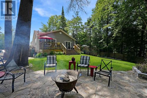 24 River Road, Kawartha Lakes, ON - Outdoor With Deck Patio Veranda With Backyard