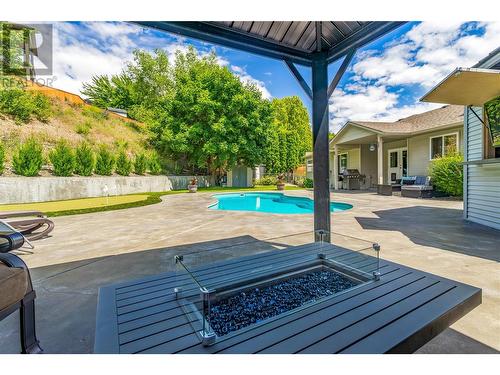 1492 Longley Crescent, Kelowna, BC - Outdoor With In Ground Pool With Deck Patio Veranda