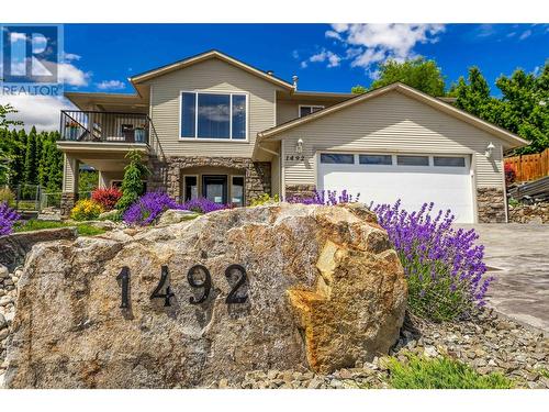 1492 Longley Crescent, Kelowna, BC - Outdoor With Facade