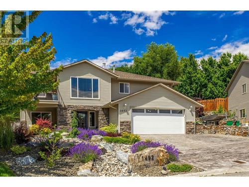 1492 Longley Crescent, Kelowna, BC - Outdoor With Facade