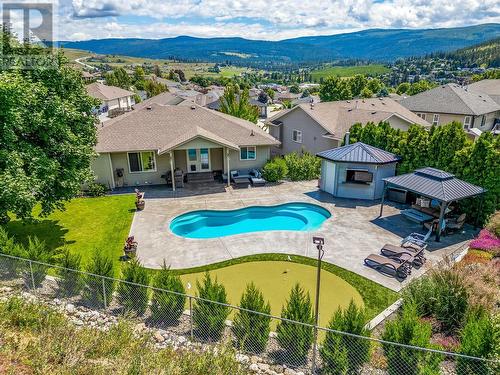 1492 Longley Crescent, Kelowna, BC - Outdoor With In Ground Pool