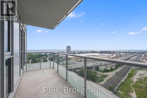 1607 - 11 Ordnance Street, Toronto (Niagara), ON - Outdoor With Balcony With View With Exterior