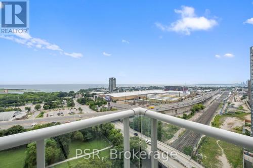 1607 - 11 Ordnance Street, Toronto (Niagara), ON - Outdoor With Balcony With View