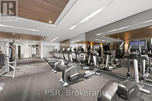 1607 - 11 Ordnance Street, Toronto (Niagara), ON - Indoor Photo Showing Gym Room