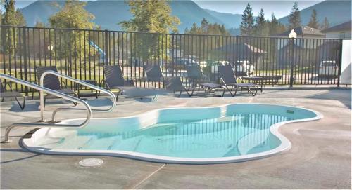 732 B - 700 Bighorn Boulevard, Radium Hot Springs, BC - Outdoor With In Ground Pool