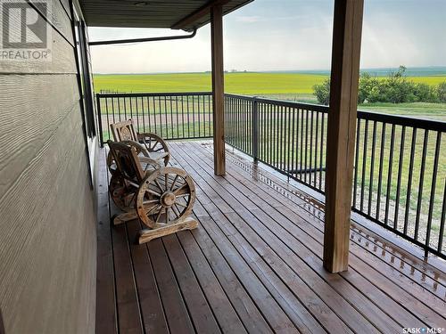 Chandler Acreage, Wood River Rm No. 74, SK - Outdoor With Deck Patio Veranda With View With Exterior