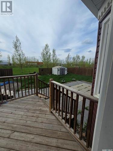 103 Joyce Drive, Oxbow, SK - Outdoor With Deck Patio Veranda With Exterior