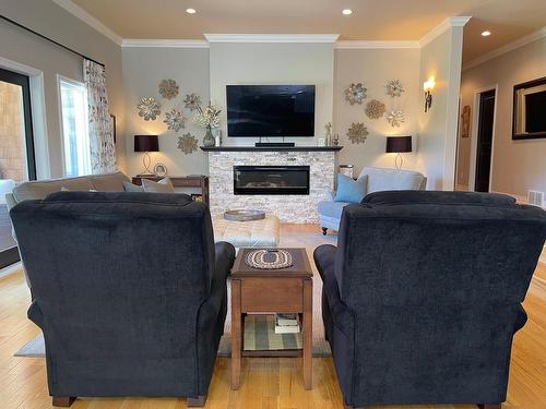 2210 Burgess Ave, Merritt, BC - Indoor Photo Showing Other Room With Fireplace