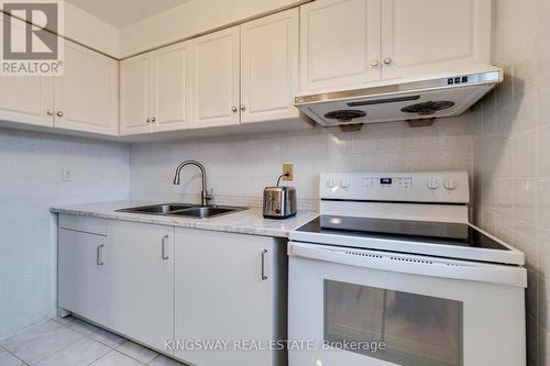 #120 - 1221 Dundix Road, Mississauga, ON - Indoor Photo Showing Kitchen With Double Sink