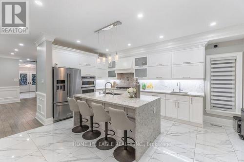 85 Oakridge Drive, Toronto, ON - Indoor Photo Showing Kitchen With Upgraded Kitchen