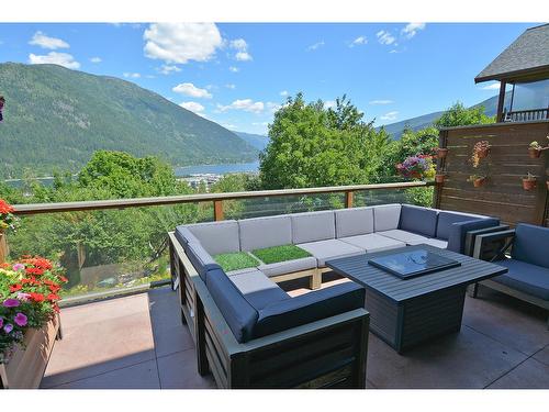 704 Wasson Street, Nelson, BC - Outdoor With Deck Patio Veranda With View