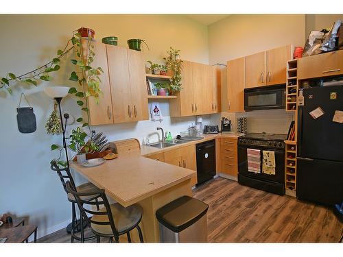 704 Wasson Street, Nelson, BC - Indoor Photo Showing Kitchen With Double Sink