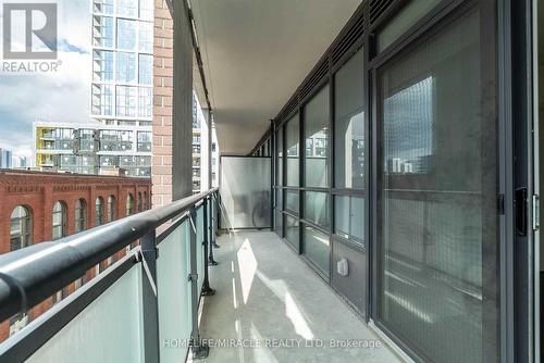 609 - 460 Adelaide Street E, Toronto C08, ON - Outdoor With Balcony With Exterior