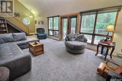 Emma Lake Acreage, Shellbrook Rm No. 493, SK - Indoor Photo Showing Living Room