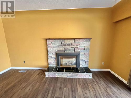 743 Walkem Street, Quesnel, BC - Indoor Photo Showing Living Room With Fireplace