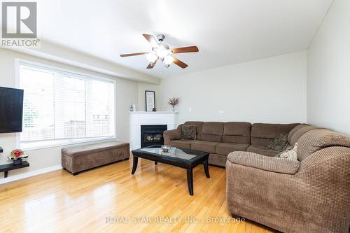 22 Gecko Court, Brampton, ON - Indoor Photo Showing Living Room With Fireplace