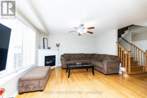 22 Gecko Court, Brampton (Sandringham-Wellington), ON - Indoor Photo Showing Living Room With Fireplace