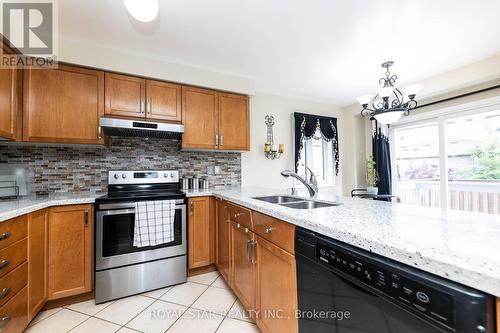 22 Gecko Court, Brampton (Sandringham-Wellington), ON - Indoor Photo Showing Kitchen With Double Sink