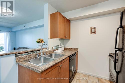 407 - 5225 Finch Avenue E, Toronto E07, ON - Indoor Photo Showing Kitchen With Double Sink