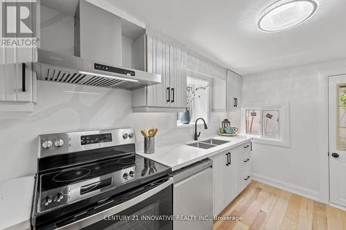280 Brock Avenue, Toronto C01, ON - Indoor Photo Showing Kitchen With Double Sink