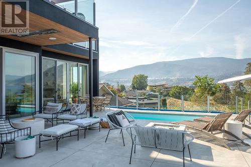 525 Vancouver Avenue, Penticton, BC - Outdoor With In Ground Pool With Deck Patio Veranda