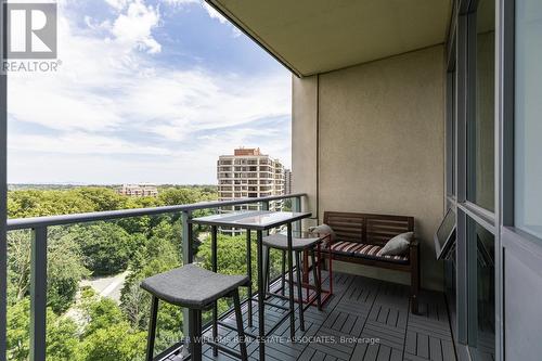 1107 - 1055 Southdown Road, Mississauga, ON - Outdoor With Balcony With View With Exterior