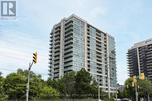 1107 - 1055 Southdown Road, Mississauga, ON - Outdoor With Balcony With Facade