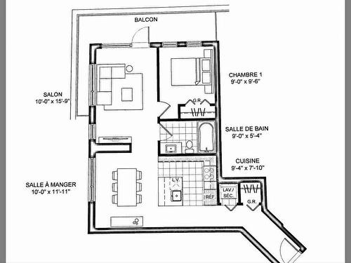 Drawing (sketch) - 208B-40 Rue Simon-Lussier, Blainville, QC - Other