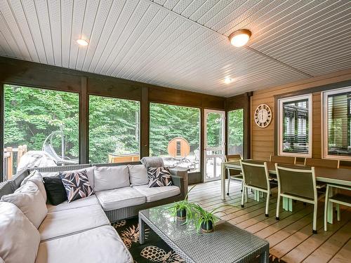 Veranda - 9 155E Avenue, Saint-Hippolyte, QC - Outdoor With Deck Patio Veranda With Exterior