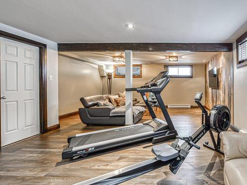 Family room - 9 155E Avenue, Saint-Hippolyte, QC - Indoor Photo Showing Gym Room