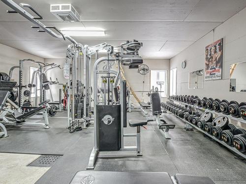 Garage - 9 155E Avenue, Saint-Hippolyte, QC - Indoor Photo Showing Gym Room