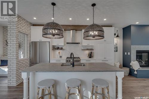 1403 Edward Avenue, Saskatoon, SK - Indoor Photo Showing Kitchen With Upgraded Kitchen