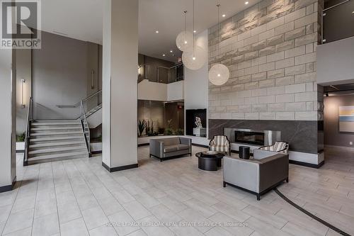 814 - 551 Maple Avenue, Burlington, ON - Indoor Photo Showing Other Room With Fireplace