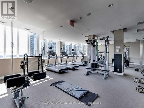 1435 - 250 Wellington Street W, Toronto, ON - Indoor Photo Showing Gym Room