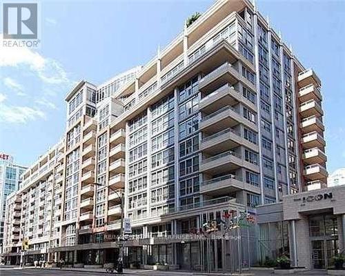 1435 - 250 Wellington Street W, Toronto, ON - Outdoor With Balcony With Facade