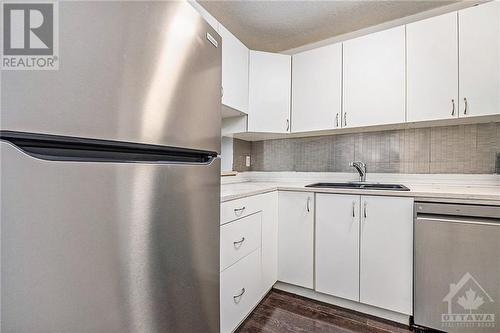 1180 Ohio Street Unit#205, Ottawa, ON - Indoor Photo Showing Kitchen With Double Sink