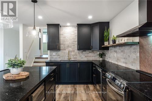 113 East 8Th Street, Hamilton, ON - Indoor Photo Showing Kitchen With Upgraded Kitchen