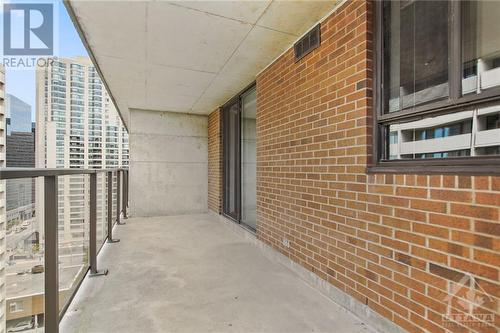 475 Laurier Avenue W Unit#1405, Ottawa, ON - Outdoor With Balcony With Exterior