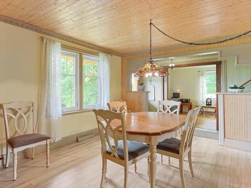 Dining room - 455 Rg Double, Saint-Urbain-Premier, QC - Indoor Photo Showing Dining Room