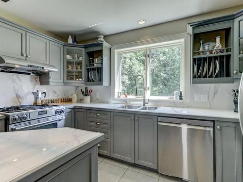 Kitchen - 341 Route Du Long-Sault, Saint-André-D'Argenteuil, QC - Indoor Photo Showing Kitchen With Double Sink