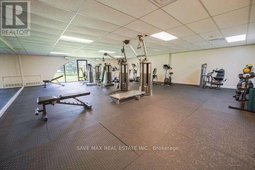 1205 - 20 Mississauga Valley Boulevard, Mississauga (Mississauga Valleys), ON - Indoor Photo Showing Gym Room